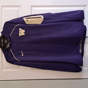 University of Washington 3/4 zip pullover jacket